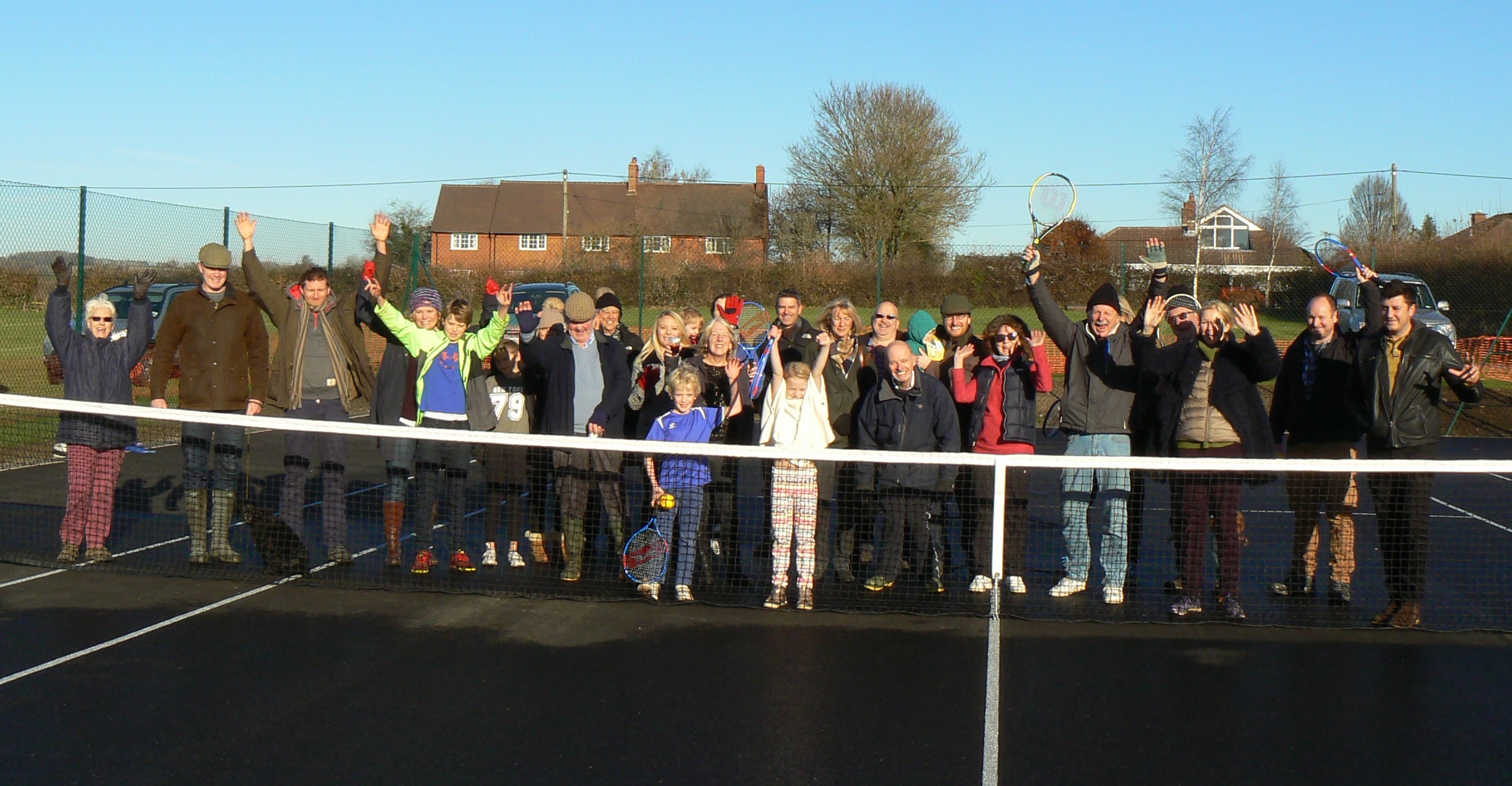 Meonstoke Tennis Club Opening